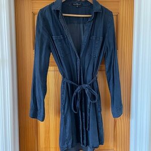 Chambray Shirt Dress
